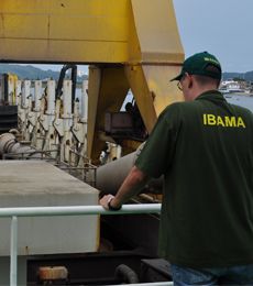 Ibama acompanha todo o processo de dragagem