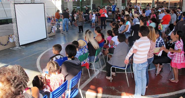 Exibição dos filmes