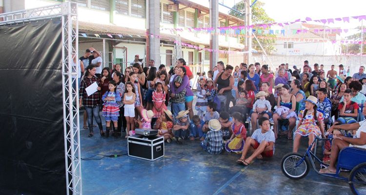 Exibição dos filmes