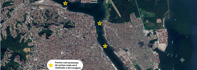 APS Recebe Licença Ambiental para Derrocagem no Canal do Porto de Santos